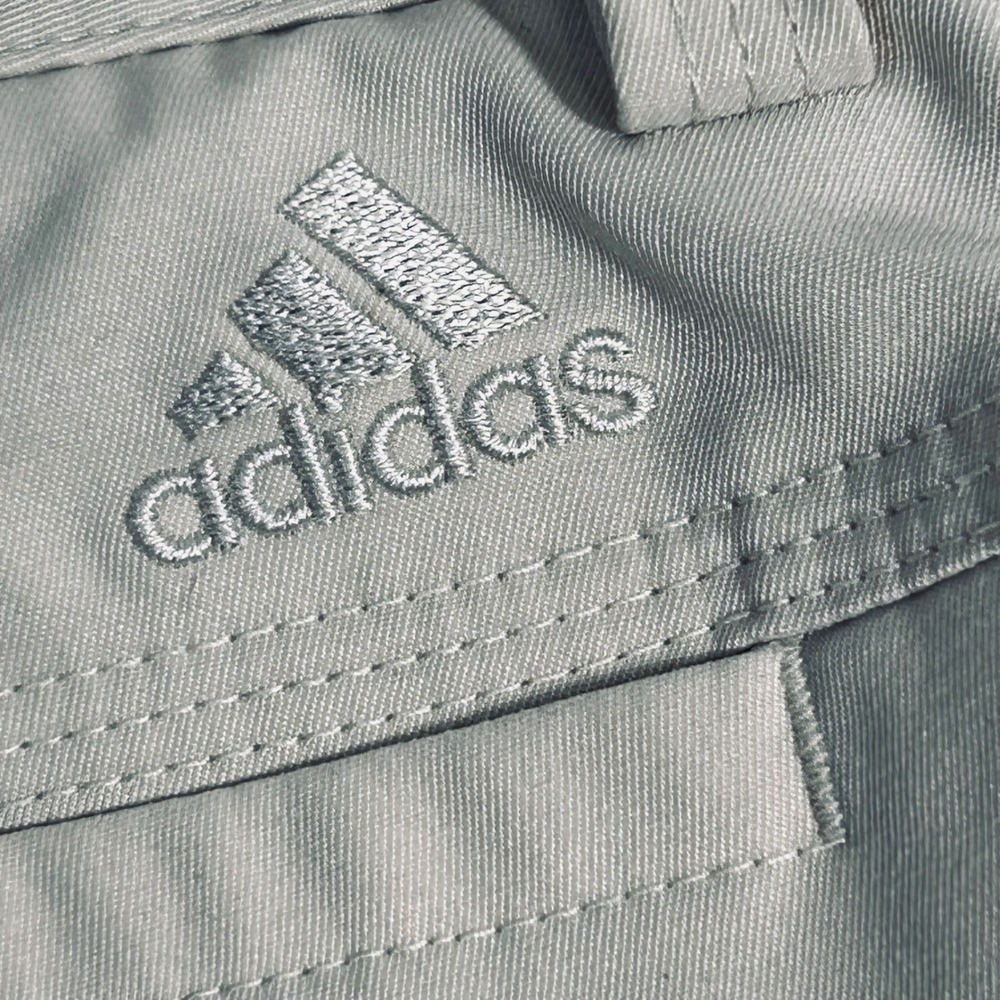 Adidas Climalite Golf Shorts Womens Beige Tan Performance Athletic Bermuda 6 - Picture 5 of 10